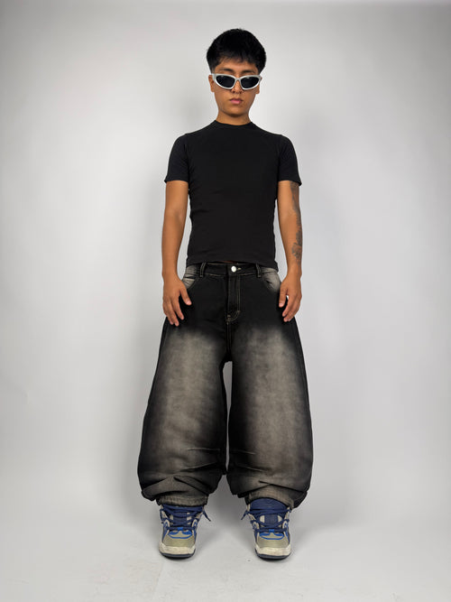 Baggy Ballom negro maíz