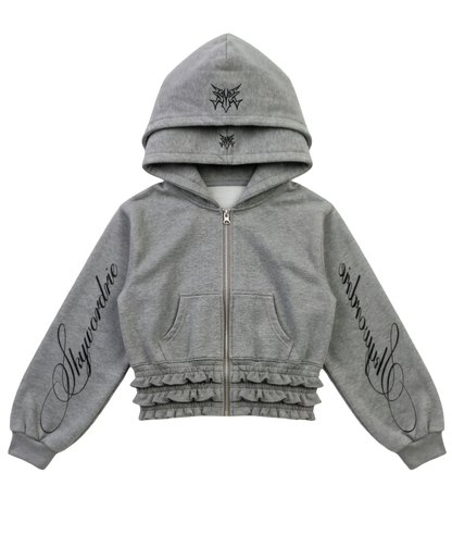 Zip Hoddie Helaldica melange