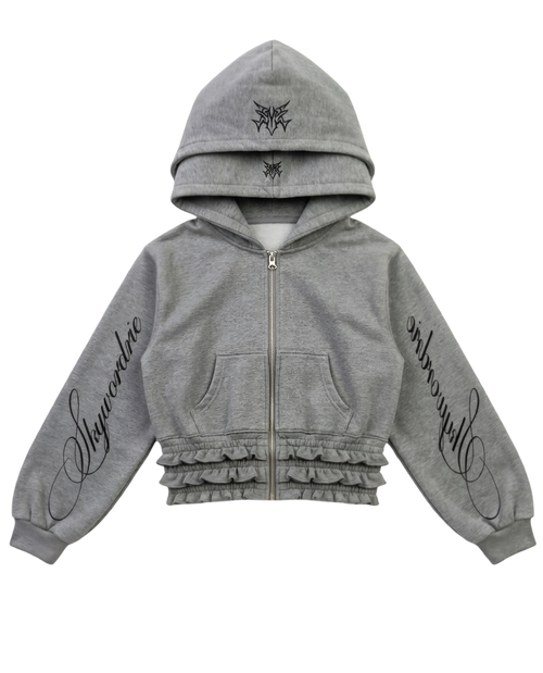 Zip Hoddie Helaldica melange