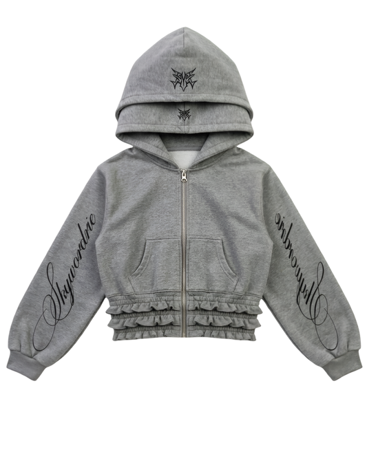 Zip Hoddie Helaldica melange